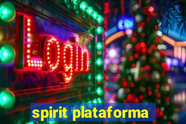 spirit plataforma